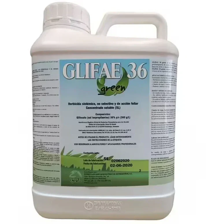 Désherbant Glyphosate GLIFAE – Bidon 5 L